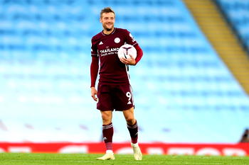 Vardy treble stuns Man City as Leicester run riot
