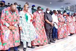 Edo 2020: Wike, Obi, others storm Benin for PDP rally