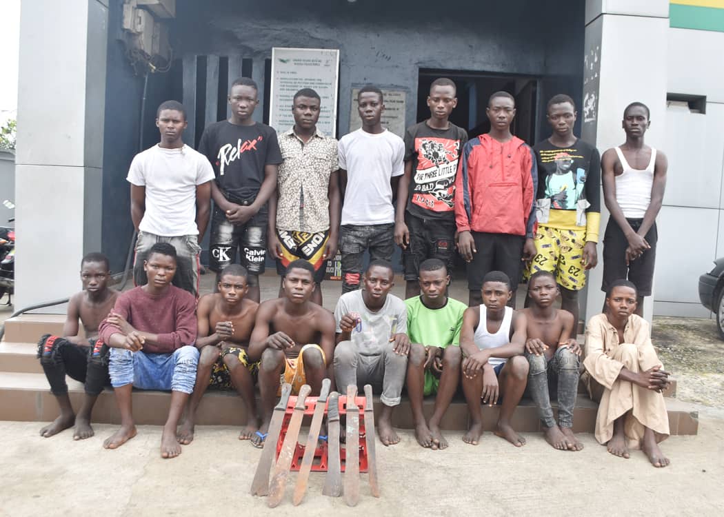 Police nab 17 over robbery, hooliganism in Lagos