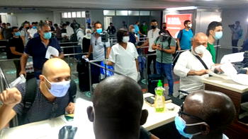 [ICYMI] VIDEO: First Int’l flight lands in Nigeria after COVID-19 lockdown