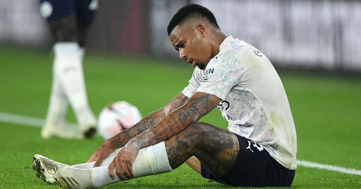 Gabriel Jesus adds to Manchester City’s injury woes