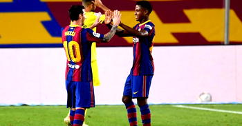 Messi back in scoring business in dream start for Koeman