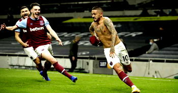 West Ham fight from three goals down to seal 3-3 draw with Spurs