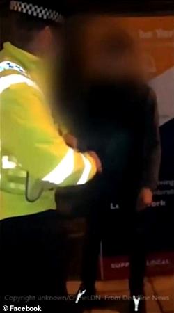Teenage boy evading arrest gives Police officer headbutt