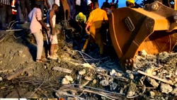 VIDEO: 6 die, 10 rescued as three-storey building collapses in Lagos