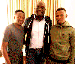 Students honour Drew Uyi with Man of Gold Award