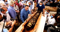 Egyptian archaeologists unearth 59 coffins buried 2,600 years ago