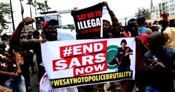 Breaking: #ENDSARS Protesters hold National Assembly down