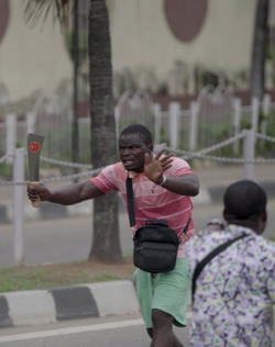 PHOTOS: Man describes encounter with thugs who disrupted #ENDSARS protest