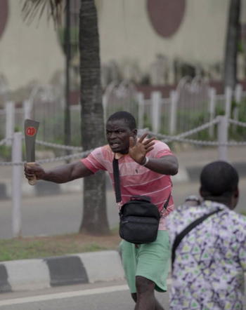 PHOTOS: Man describes encounter with thugs who disrupted #ENDSARS protest