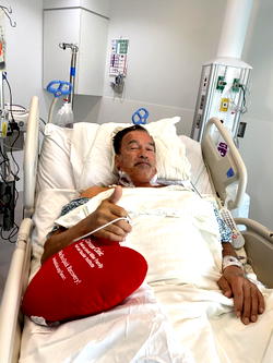 Arnold Schwarzenegger feeling fantastic after heart surgery