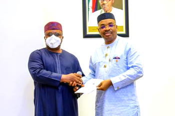 Gov Emmanuel receives FG gazette on liberty free trade zone