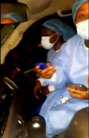 VIDEO: We were not allowed access, medical staff on essential duties to Lekki say