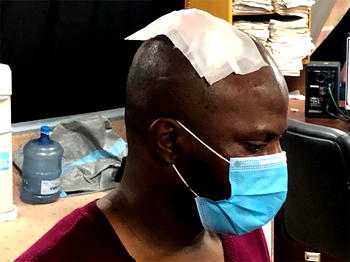 Just in: Hours after SARS disbandment, Police brutalise AriseTV cameraman