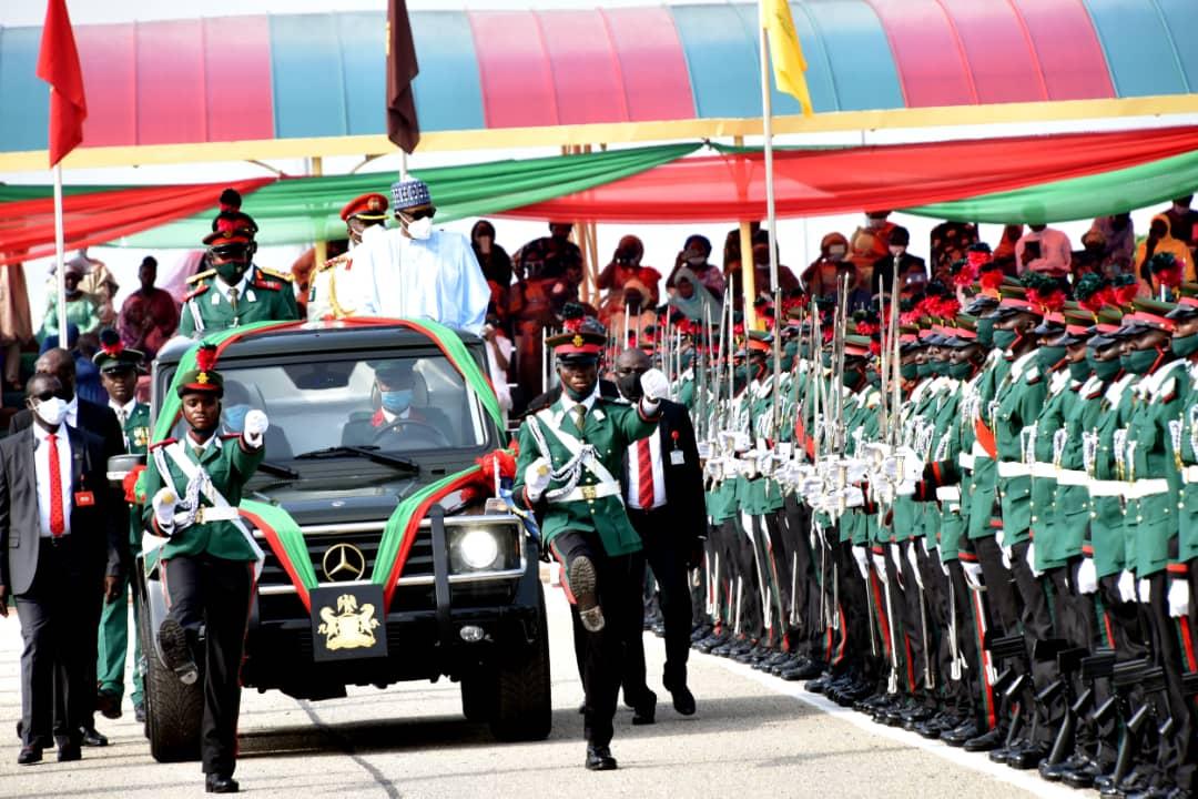 PHOTOS: Passing -out parade of Nigerian Defence Academy, Kaduna