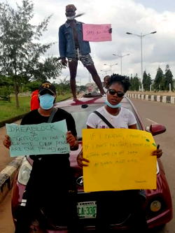 EndSARS: Ebonyi Youths demand justice for victims of Police brutality
