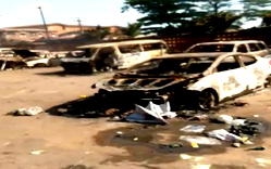 #EndSARS protest: Ajeromi Ifelodun LGA, 20 vehicles razed