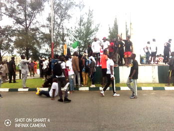 EndSARS protest rocks Bayelsa’s capital, Yenogoa