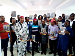 Godwin Maduka foundation receives thousands of Attention Magazine in Awka