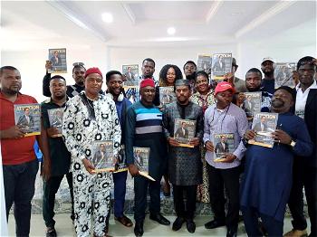 Godwin Maduka foundation receives thousands of Attention Magazine in Awka