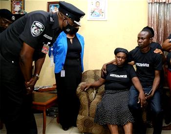 #Justice for Favour: CP Odumosu visits parents of minor gang-raped to death in Lagos