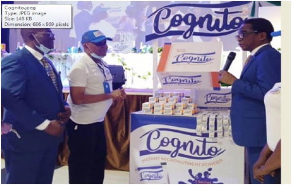 Flour Mills boss endorses, unveils Cognito Micronutrient Powder