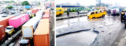 Traffic anarchy in Apapa