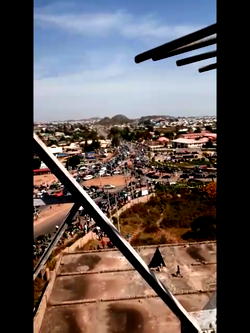 VIDEO: Bukuru, Jos, Plateau State, COVID-19 warehouse under siege
