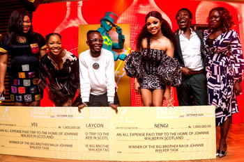 Windfall of cash as Guinness hosts Laycon, other BBNaija Housemates