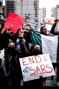 #EndPoliceBrutalityNigeria: We’re not afraid of dying ― Dice Ailes leads protest in Canada