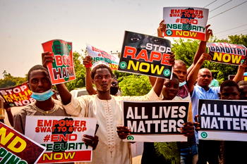 #EndInsecurityNow: Hoodlums disrupts CNG peaceful protest in Kano