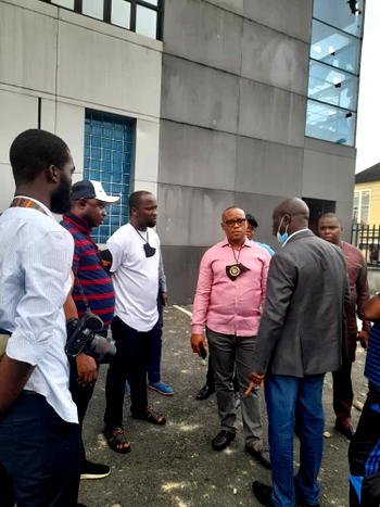 AKSG undertakes inspection of properties vandalised by protesters