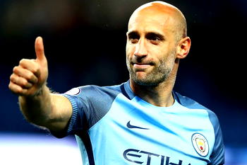 Former Man City defender Zabaleta retires