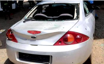 Breaking: Thugs attack #ENDSARS protesters in Abuja, injure many, destroy cars