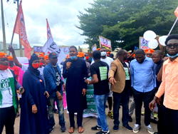 Nigeria @60: Protesters take over parts of Abuja