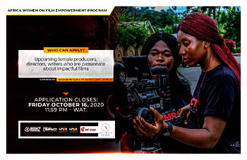 Africa Women in Film and TV Empowerment Program, ‘AWIFTEP’, supports AFFIF 2020