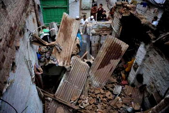 Roof collapse kills 8, injures 20 at wedding ceremony