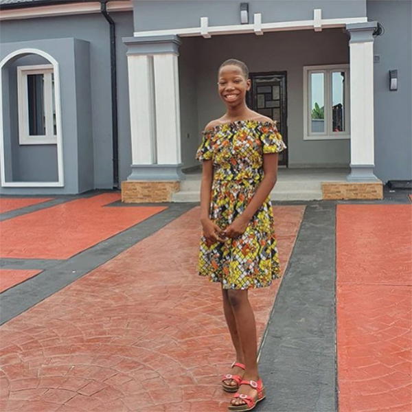 10 year-old Emmanuella builds house for mom