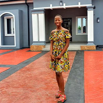 10 year-old Emmanuella builds house for mom