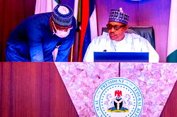 Photos: President Buhari presides over virtual FEC meeting