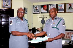 Customs: Kayode hands over to Yusuf at FOU Zone C