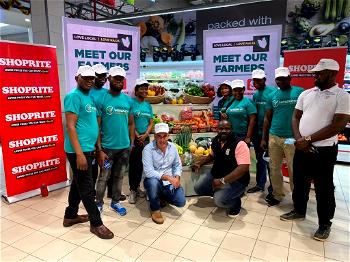 Customers ‘meet the farmers’ supplying fresh produce to Shoprite stores.