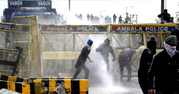 Indian farmers clash with police over farm reforms