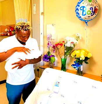 Singer, Mr Dutch welcomes baby boy with South African babymama