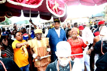 Iyase of Ogwashi-Uku Kingdom celebrates Ineh festival