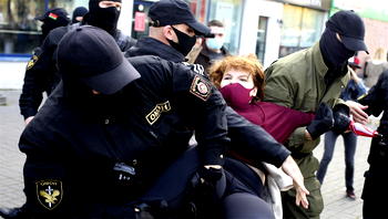 Just in: Police detain over 300 protesters