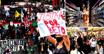 Protests in Brazil after black man killed