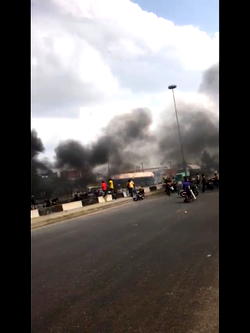 VIDEO: Riot at Apple Junction, Festac as task force, Okada riders clash