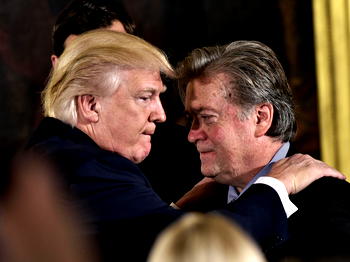 Border Wall Fraud: Trump to pardon former adviser Bannon ― NYT, CNN