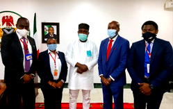 Ugwuanyi welcomes Dana Air to Enugu